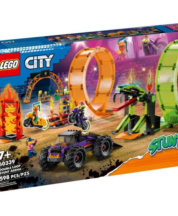 Lego City Stuntz:  Double Loop Stunt Arena 60339