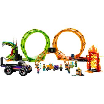 Lego City Stuntz:  Double Loop Stunt Arena 60339 - Image 2