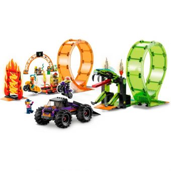Lego City Stuntz:  Double Loop Stunt Arena 60339 - Image 3