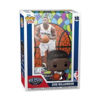 Funko Pop! Trading Cards: New Orleans Pelicans - Zion Williamson (Mosaic) #18 Vinyl Figure 889698614931