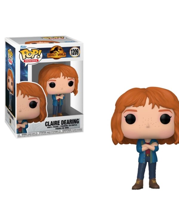 Funko Pop! Movies: Jurassic World Dominion - Claire Dearing #1209 Vinyl Figure 889698552967