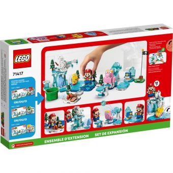 Lego Super Mario: Fliprus Snow Adventure Expansion Set 71417 - Image 4