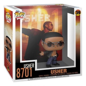 Funko Pop! Albums: Usher - Usher 8701 #39 Vinyl Figure 889698657754