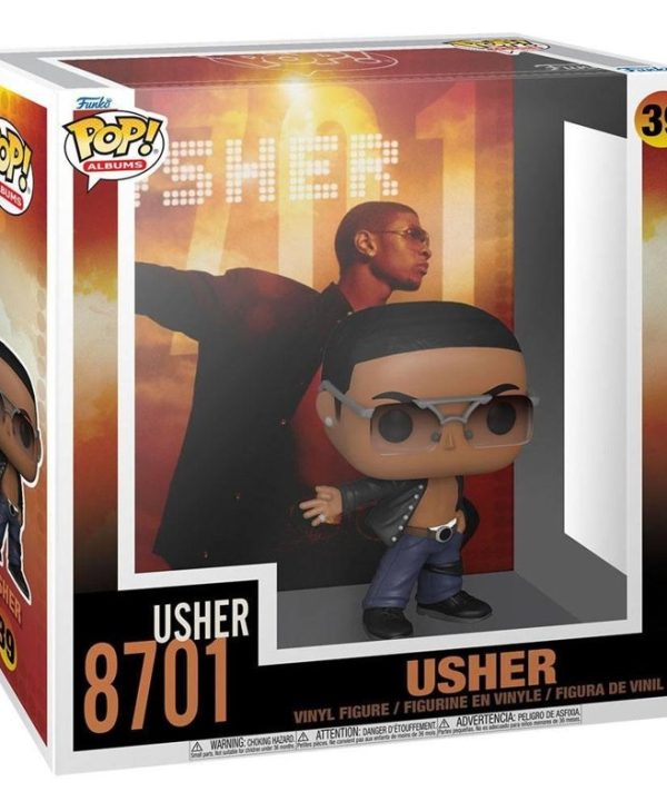 Funko Pop! Albums: Usher - Usher 8701 #39 Vinyl Figure 889698657754