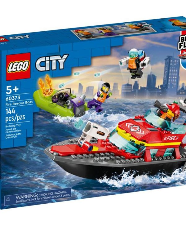 Lego City: Fire Rescue Boat 60373