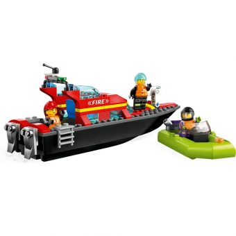 Lego City: Fire Rescue Boat 60373 - Image 3