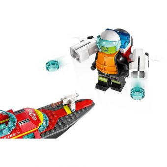 Lego City: Fire Rescue Boat 60373 - Image 5