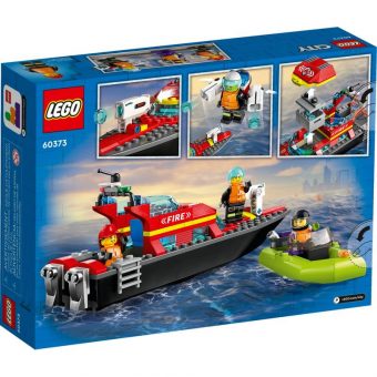 Lego City: Fire Rescue Boat 60373 - Image 8