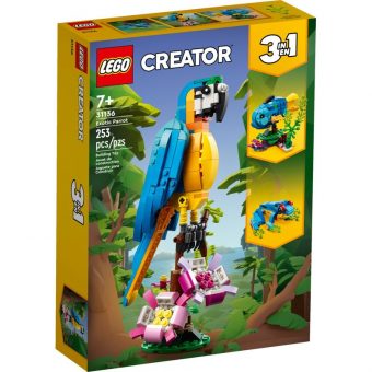 Lego Creator 3-in-1: Exotic Parrot 31136
