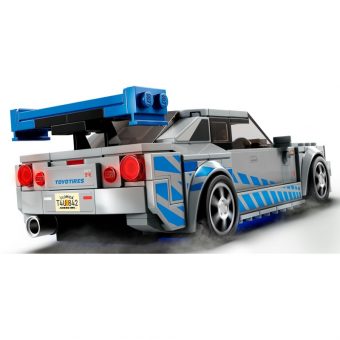 Lego Speed Champions: 2 Fast 2 Furious Nissan Skyline GT-R (R34) 76917 - Image 4