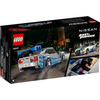 Lego Speed Champions: 2 Fast 2 Furious Nissan Skyline GT-R (R34) 76917 - Image 7