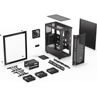 Endorfy Signum 300 Air Midi Tower Tempered Glass Black EY2A005 - Image 12