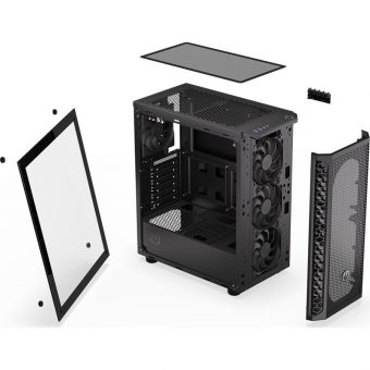 Endorfy Signum 300 Air Midi Tower Tempered Glass Black EY2A005 - Image 13