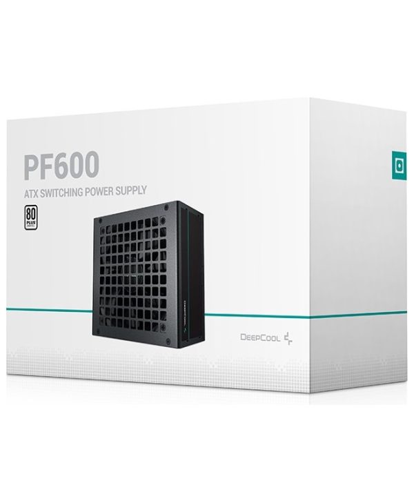 DeepCool PF600 600W 12cm Fan Non-Modular 80+ R-PF600D-HA0B-EU