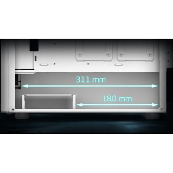 ADATA XPG Valor Air Midi Tower Tempered Glass White 75261055 - Image 7