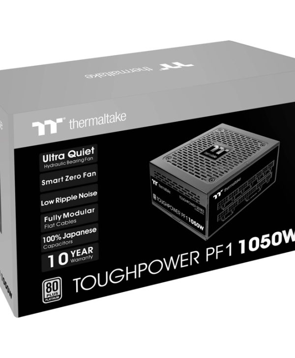 Thermaltake Toughpower PF1 TT Premium Edition 1050W 12cm Fan Fully-Modular 80+ Platinum Black PS-TPD-1050FNFAPE-1