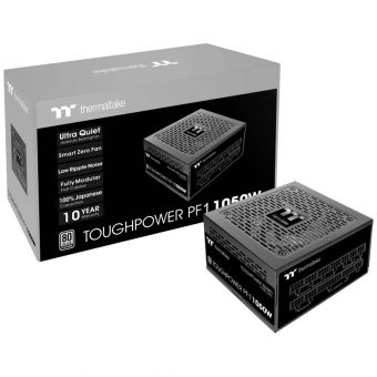 Thermaltake Toughpower PF1 TT Premium Edition 1050W 12cm Fan Fully-Modular 80+ Platinum Black PS-TPD-1050FNFAPE-1 - Image 2