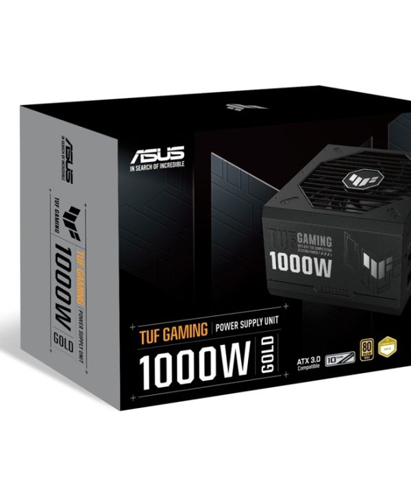 Asus TUF Gaming 1000W 13.5cm Fan Fully Modular 80+ Gold PCIe 5.0 Black 90YE00S1-B0NA00