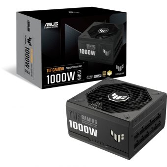 Asus TUF Gaming 1000W 13.5cm Fan Fully Modular 80+ Gold PCIe 5.0 Black 90YE00S1-B0NA00 - Image 2