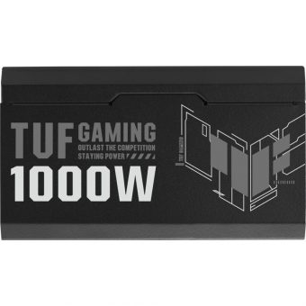 Asus TUF Gaming 1000W 13.5cm Fan Fully Modular 80+ Gold PCIe 5.0 Black 90YE00S1-B0NA00 - Image 8