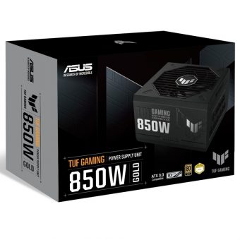 Asus TUF Gaming 850W 13.5cm Fan Fully Modular 80+ Gold PCIe 5.0 Black 90YE00S2-B0NA00