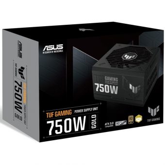 Asus TUF Gaming 750W 13.5cm Fan Fully Modular 80+ Gold PCIe 5.0 Black 90YE00S3-B0NA00