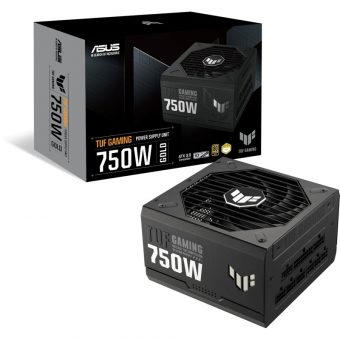 Asus TUF Gaming 750W 13.5cm Fan Fully Modular 80+ Gold PCIe 5.0 Black 90YE00S3-B0NA00 - Image 2