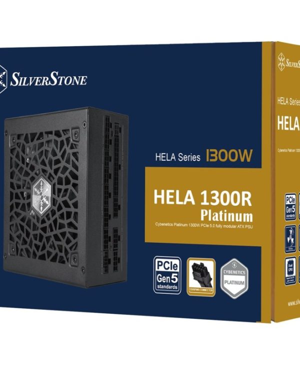 SilverStone HA1300R 1300W 12cm Fan Fully Modular 80+ Platinum PCIe 5.0 Black SST-HA1300R-PM