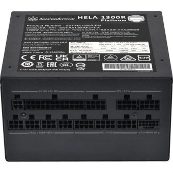 SilverStone HA1300R 1300W 12cm Fan Fully Modular 80+ Platinum PCIe 5.0 Black SST-HA1300R-PM - Image 8