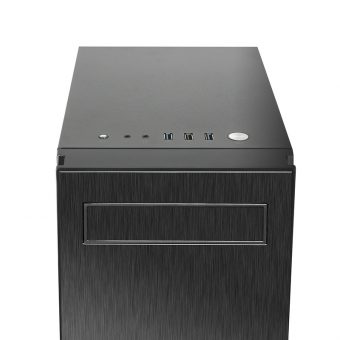Chieftec Midi Tower Hawk Black - AL-02B-OP - Image 2