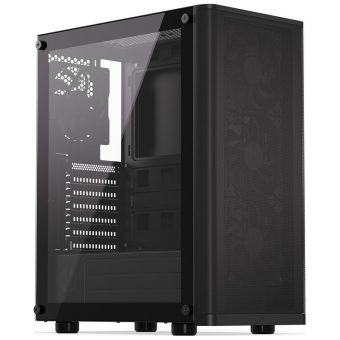 Endorfy Ventum 200 Air Midi Tower Tempered Glass Black EY2A002