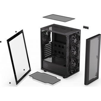 Endorfy Ventum 200 Air Midi Tower Tempered Glass Black EY2A002 - Image 10