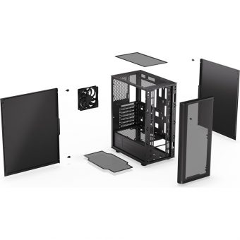 Endorfy Ventum 200 Solid Midi Tower Black EY2A001 - Image 10