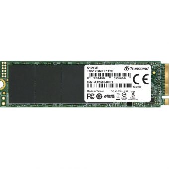 Transcend MTE112S 512GB  M.2 2280 NVMe PCIe Gen3.0 x4 TS512GMTE112S