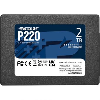 Patriot P220 2TB 2.5" Sata III P220S2TB25