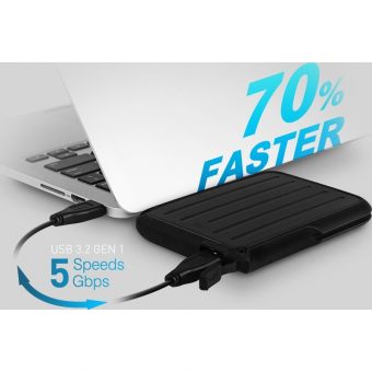 Silicon Power A66 5TB 2.5" USB 3.0 Black SP050TBPHD66LS3K - Image 5
