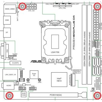 Asus Prime H610I-Plus D4-CSM 90MB1B20-M0EAYC - Image 6