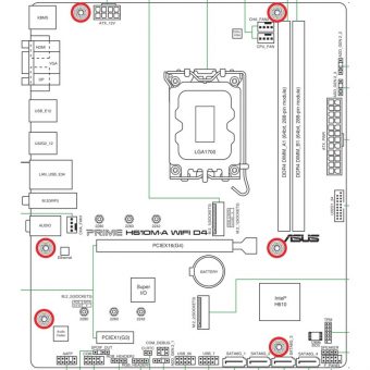 Asus Prime H610M-A Wi-Fi D4 90MB1C80-M0EAY0 - Image 6
