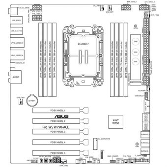 Asus Pro WS W790-Ace 90MB1C70-M0EAY0 - Image 6