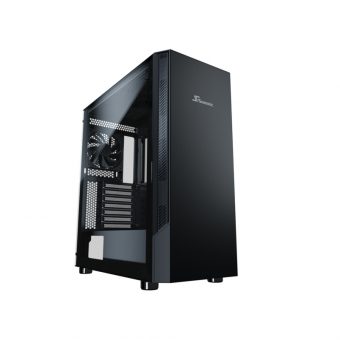 Seasonic Arch Q503 Midi Tempered Glass Tower + Connect 650W Black ARCH-Q503-DGC-650 4711173877226