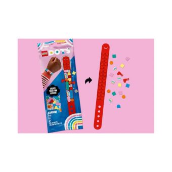 Lego Dots: Rainbow Bracelet with Charms 41953 - Image 2