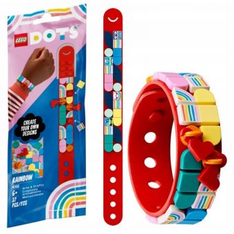 Lego Dots: Rainbow Bracelet with Charms 41953 - Image 3