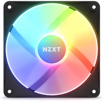 NZXT F120RGB Core 12cm 4-Pin PWM Case Fan Black RF-C12SF-B1