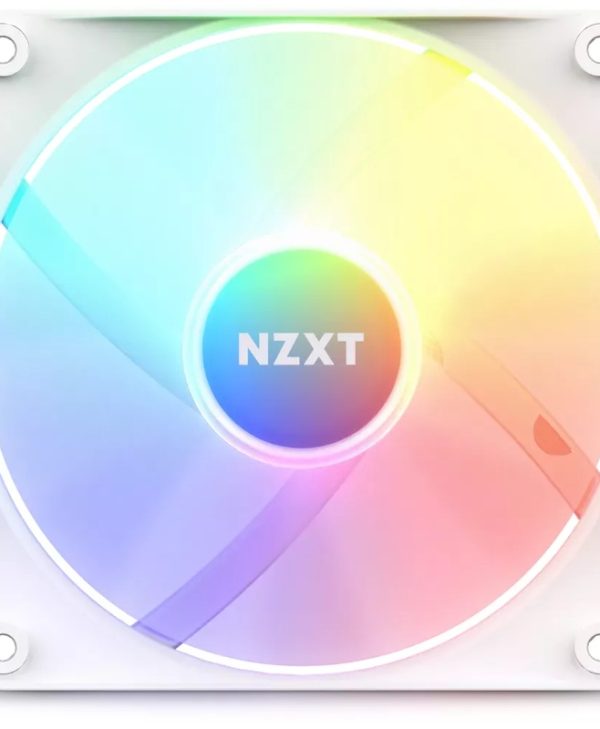 NZXT F120RGB Core 12cm 4-Pin PWM Case Fan White RF-C12SF-W1
