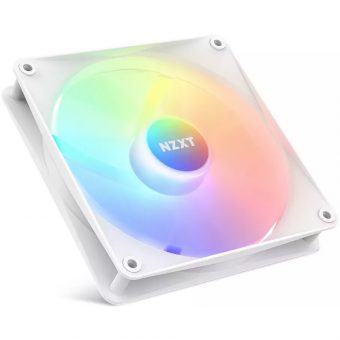NZXT F140RGB Core 14cm 4-Pin PWM Case Fan White RF-C14SF-W1 - Image 2
