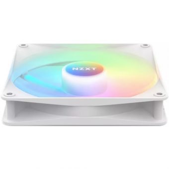NZXT F140RGB Core 14cm 4-Pin PWM Case Fan White RF-C14SF-W1 - Image 3