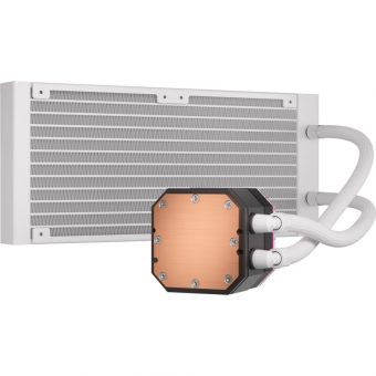 Corsair iCUE H100i Elite Capellix XT CPU Liquid Cooler White CW-9060072-WW - Image 3