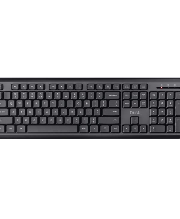 Trust Wireless Keyboard Black Thin US 2456