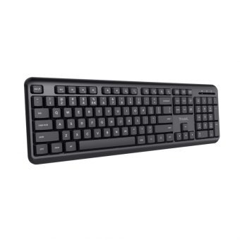 Trust Wireless Keyboard Black Thin US 2456 - Image 2