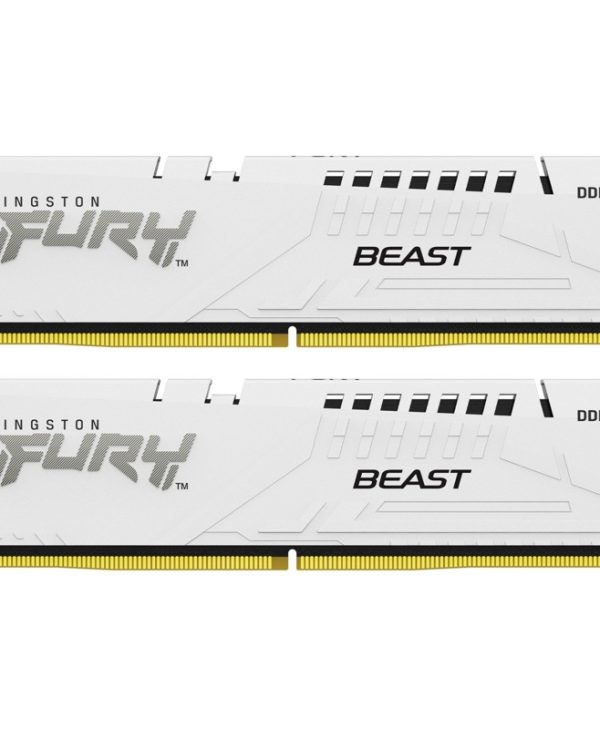 Kingston FURY Beast 32GB (2 x 16GB) 5600MHz CL36 DDR5 White EXPO KF556C36BWEK2-32
